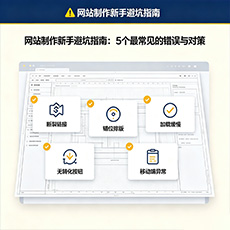 洛阳建站-网站制作新手避坑指南：5个最常见的错误与对策