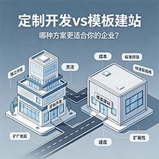 洛阳建站-定制开发vs模板建站：哪种方案更适合你的企业？