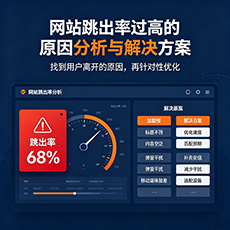 嵩县建站-网站跳出率过高的原因分析与解决方案