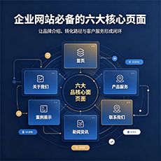 洛阳建站-企业网站必备的六大核心页面